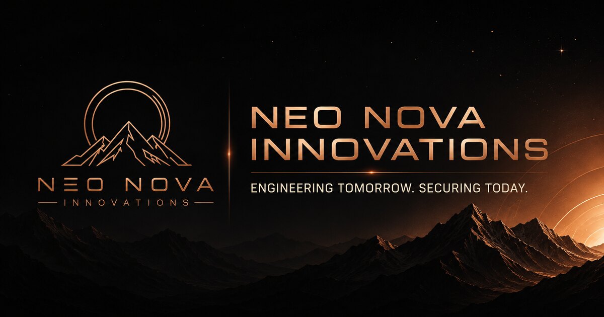 Neo Nova Innovations — Engineering Tomorrow. Securing Today.